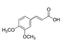 3,4-二甲氧基肉桂酸，99%