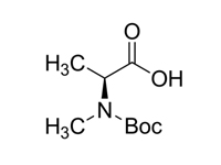 Boc-N-甲基-L-丙氨酸，98%（GC） 
